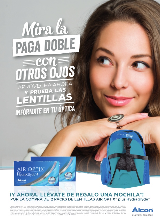 Lentillas Air Optix plus HydraGlyde